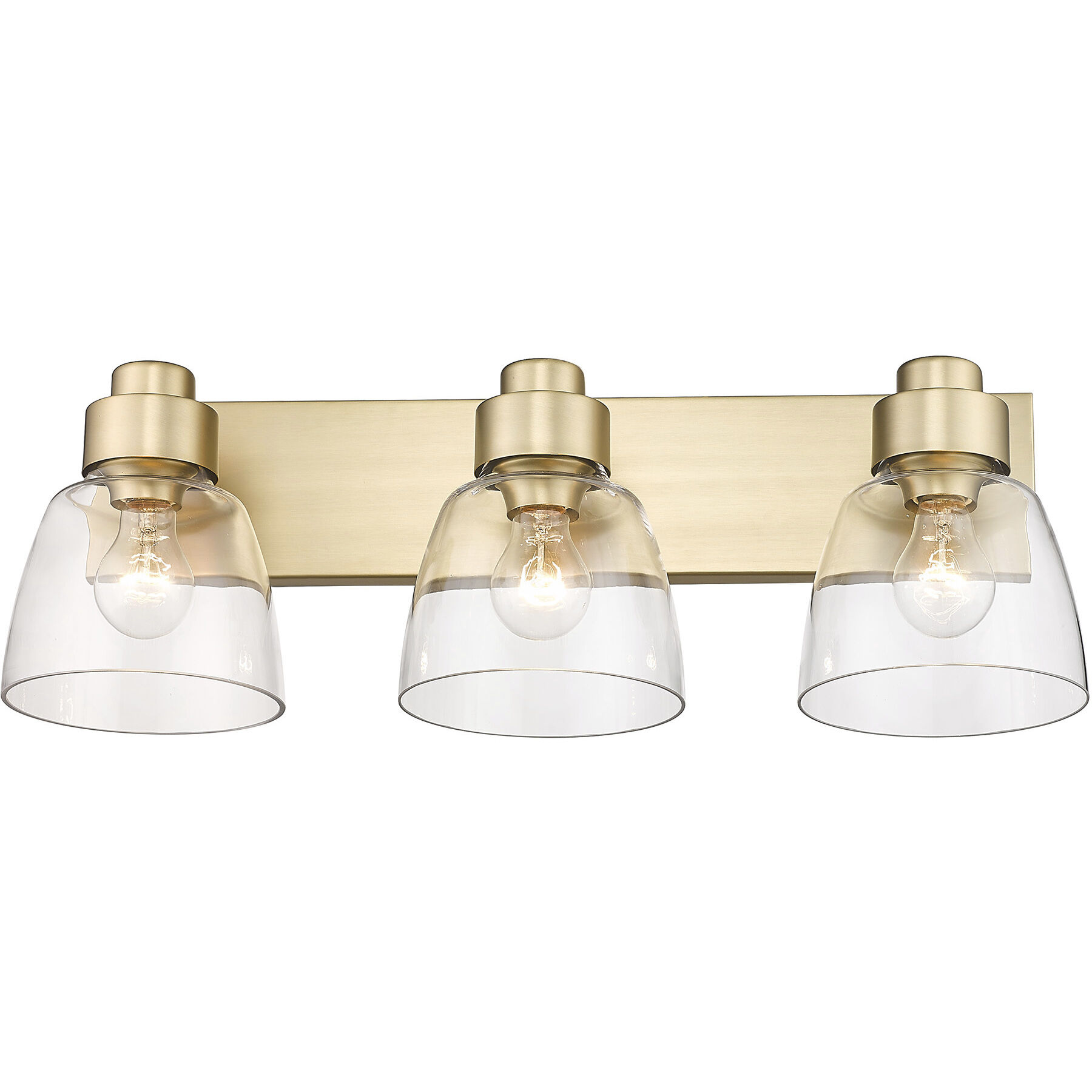 Bathroom light fixtures champagne bronze 2025